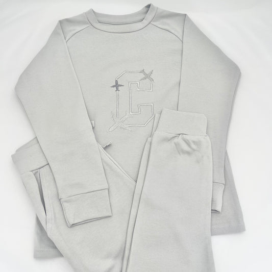 Pale Grey Lounge Set